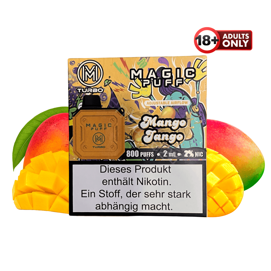 Magic Puff Turbo 800 Mango Jango - EdenVape24